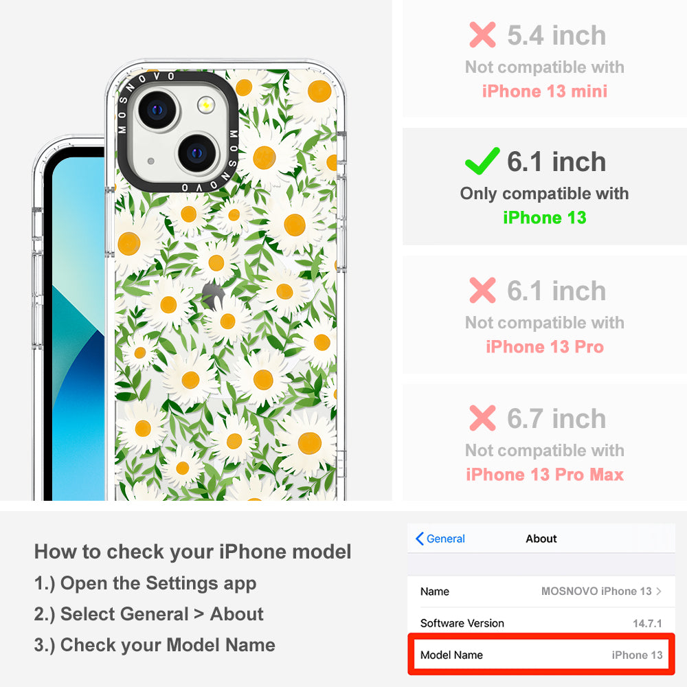 Daisies Phone Case - iPhone 13 Case