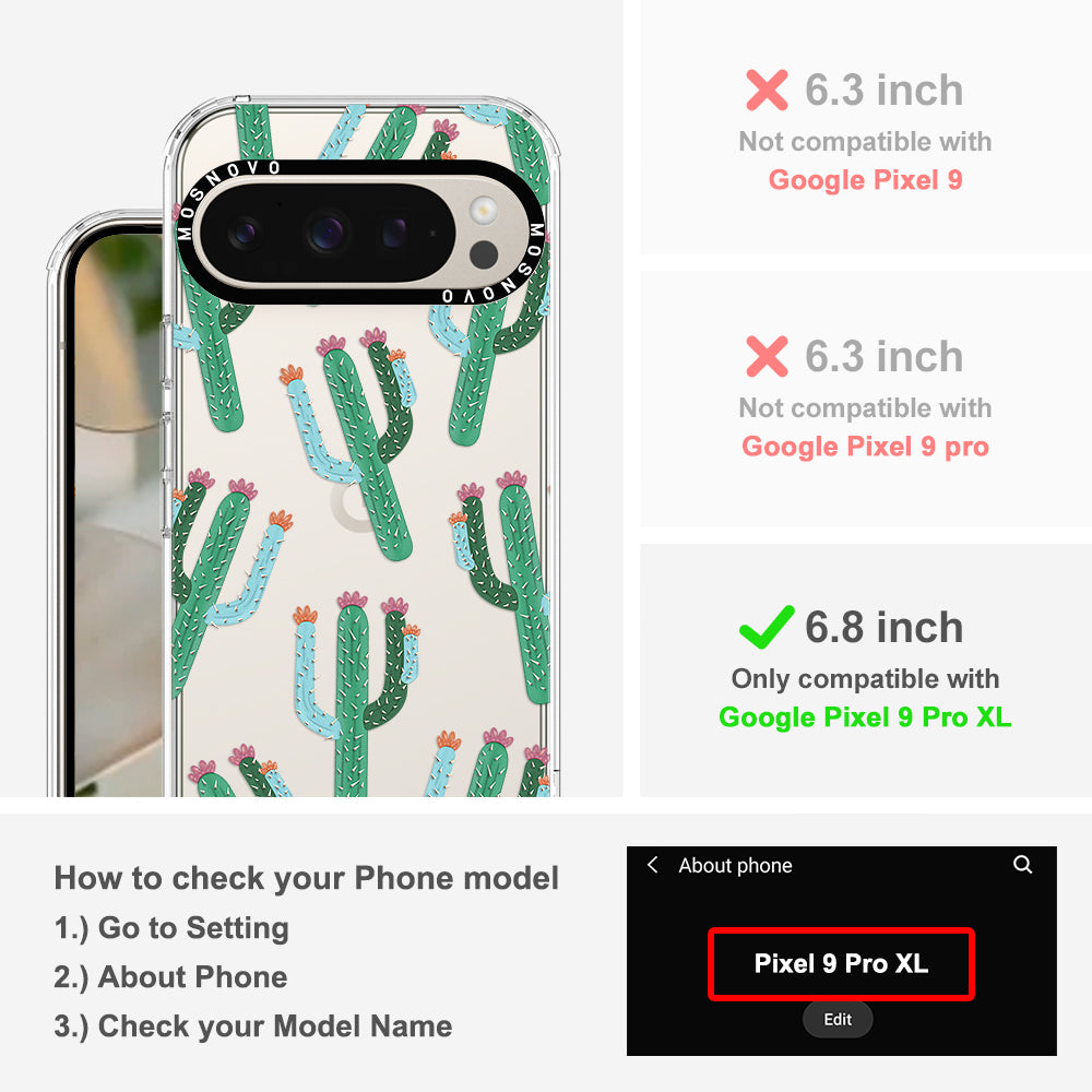 Cactus Phone Case - Google Pixel 9 Pro XL Case