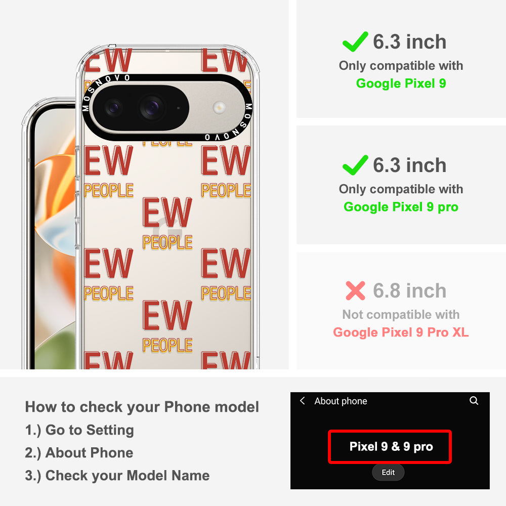 EW People Phone Case - Google Pixel 9 Case