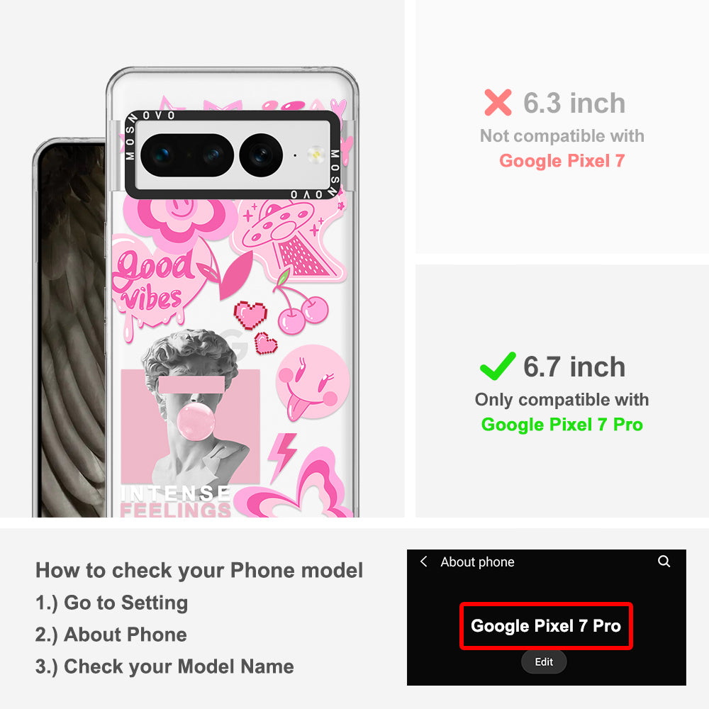 Pink Culture Phone Case - Google Pixel 7 Pro Case