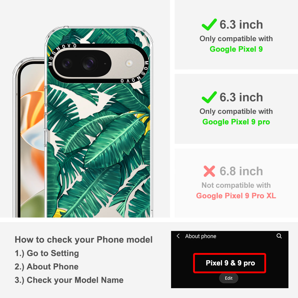 Banana Leaf Phone Case - Google Pixel 9 Pro Case