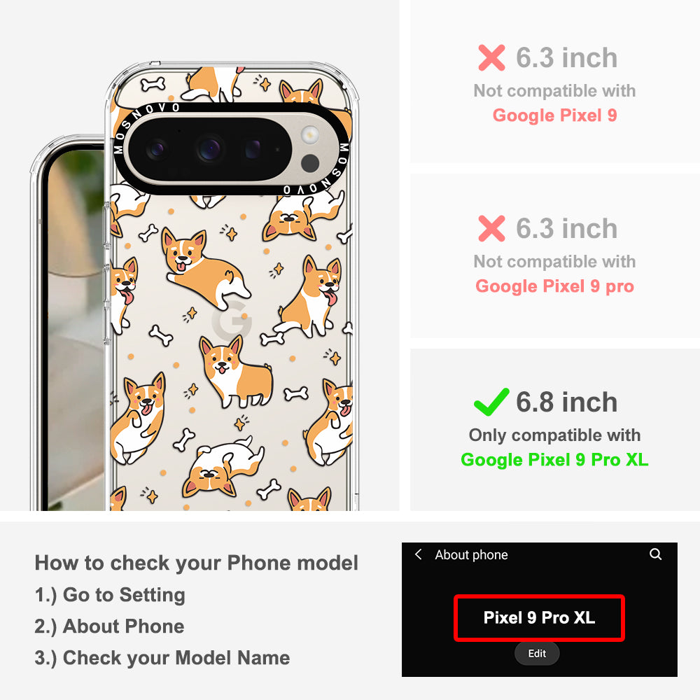 Cute Corgi Phone Case - Google Pixel 9 Pro XL Case