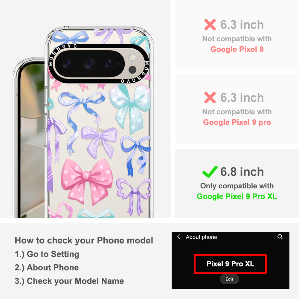 Bows Phone Case - Google Pixel 9 Pro XL Case