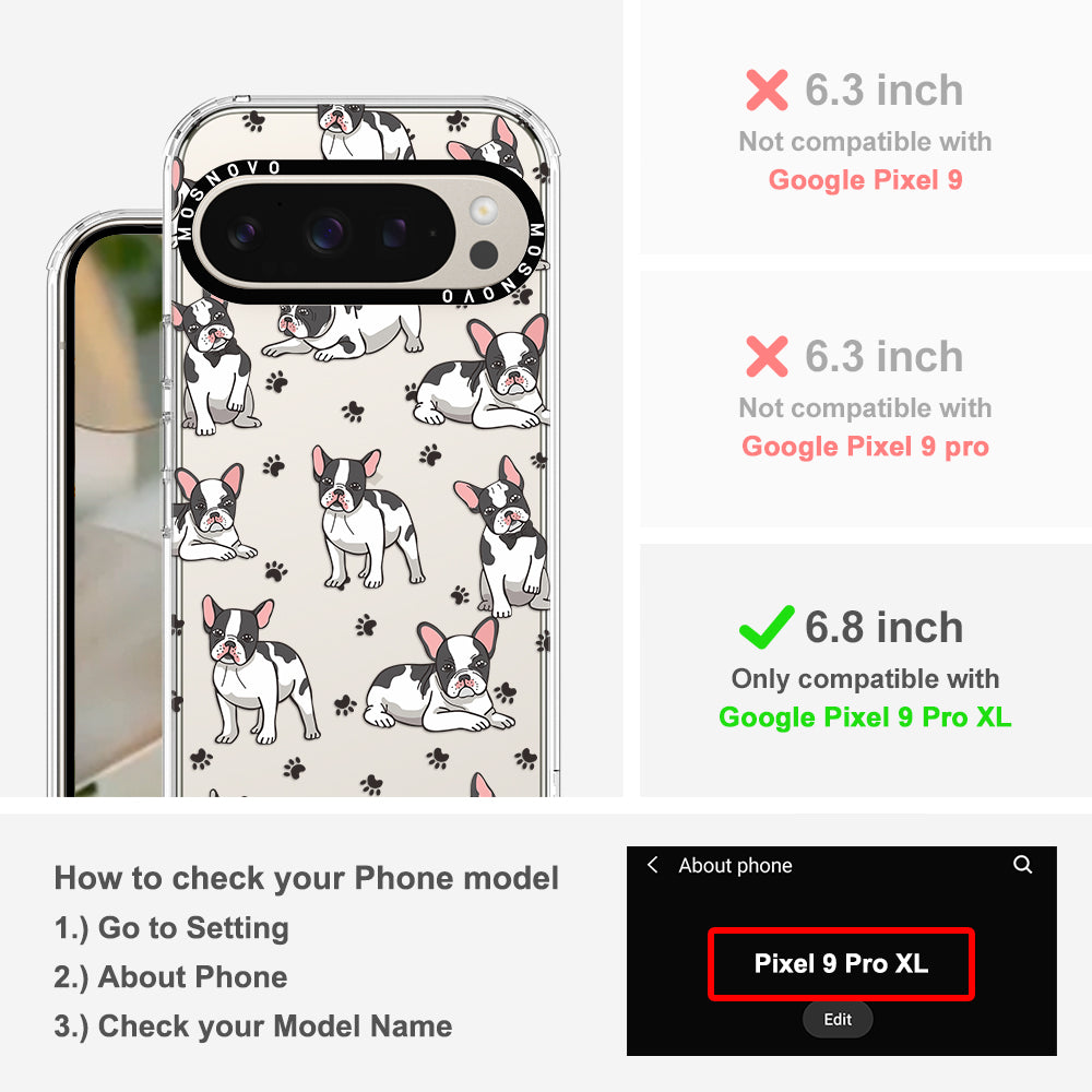 French Bull Dog Phone Case - Google Pixel 9 Pro XL Case