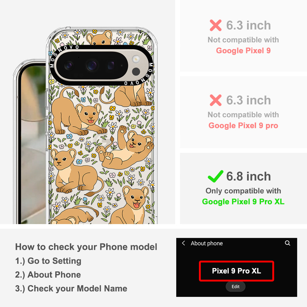 Cute Lions Phone Case - Google Pixel 9 Pro XL Case