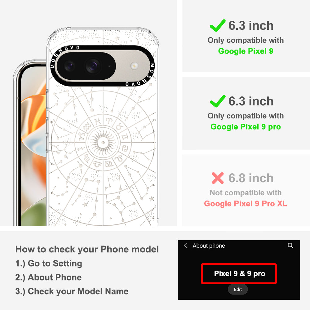 Zodiac Phone Case - Google Pixel 9 Case