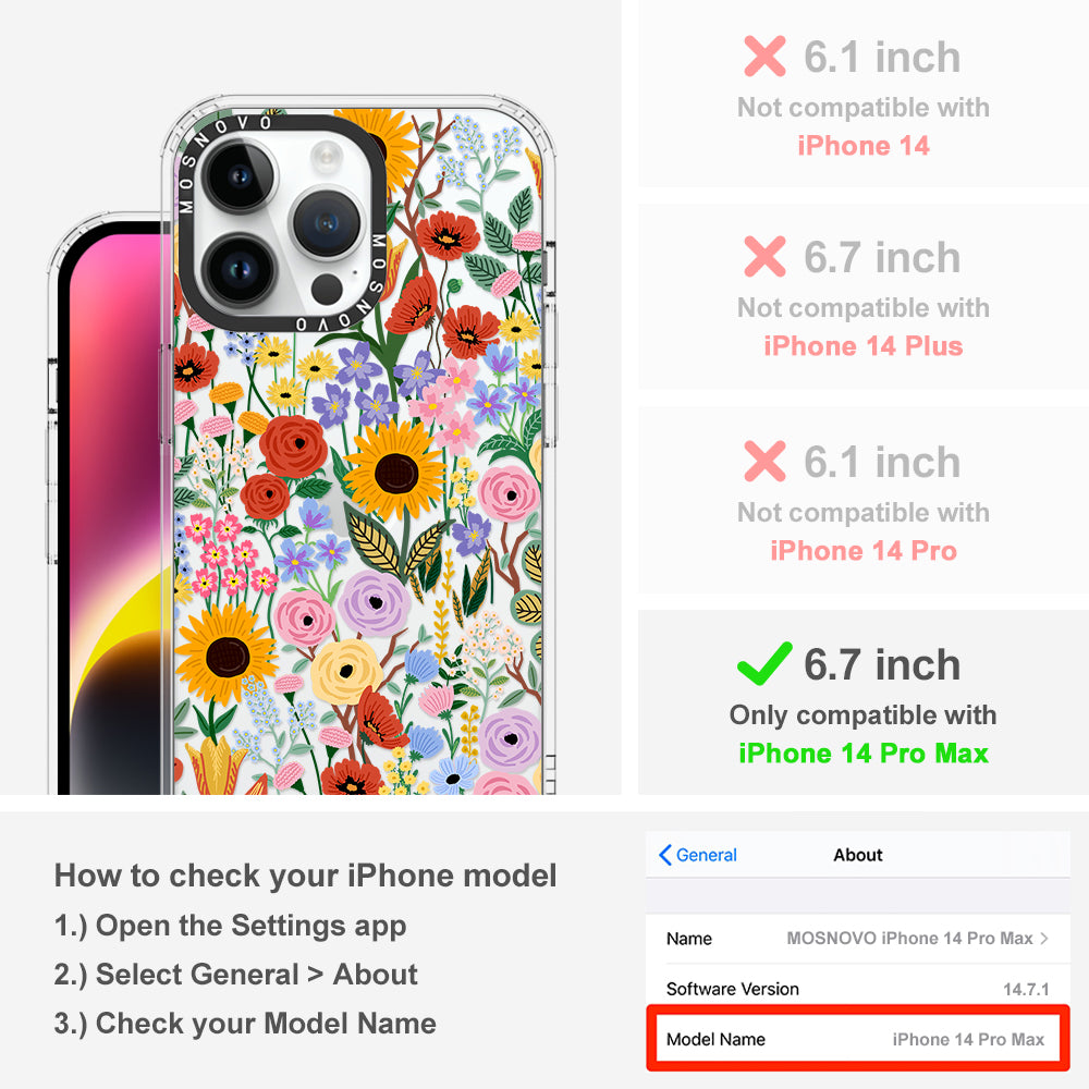 Blossom & Bloom Phone Case - iPhone 14 Pro Max Case