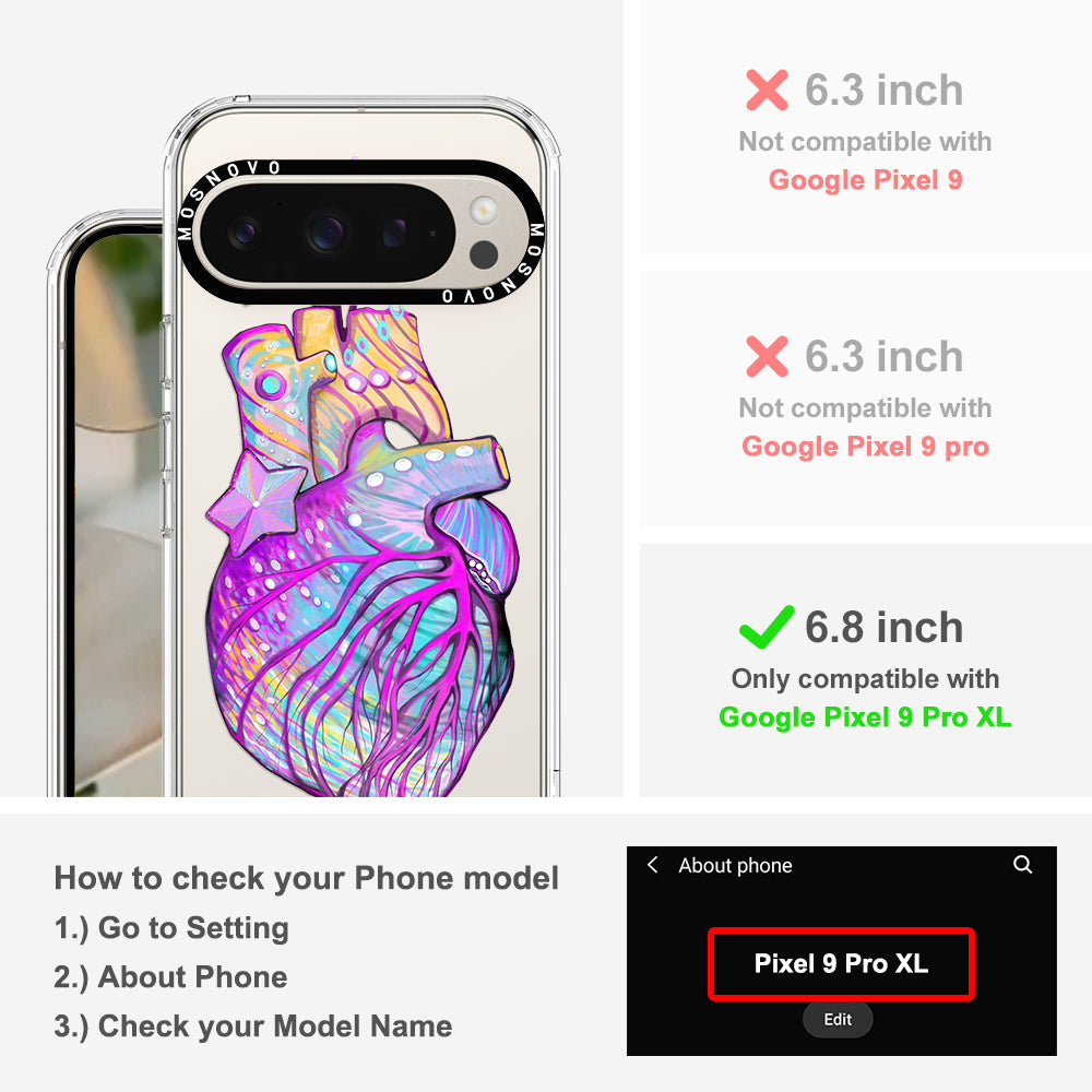 Art of Heart Phone Case - Google Pixel 9 Pro XL Case