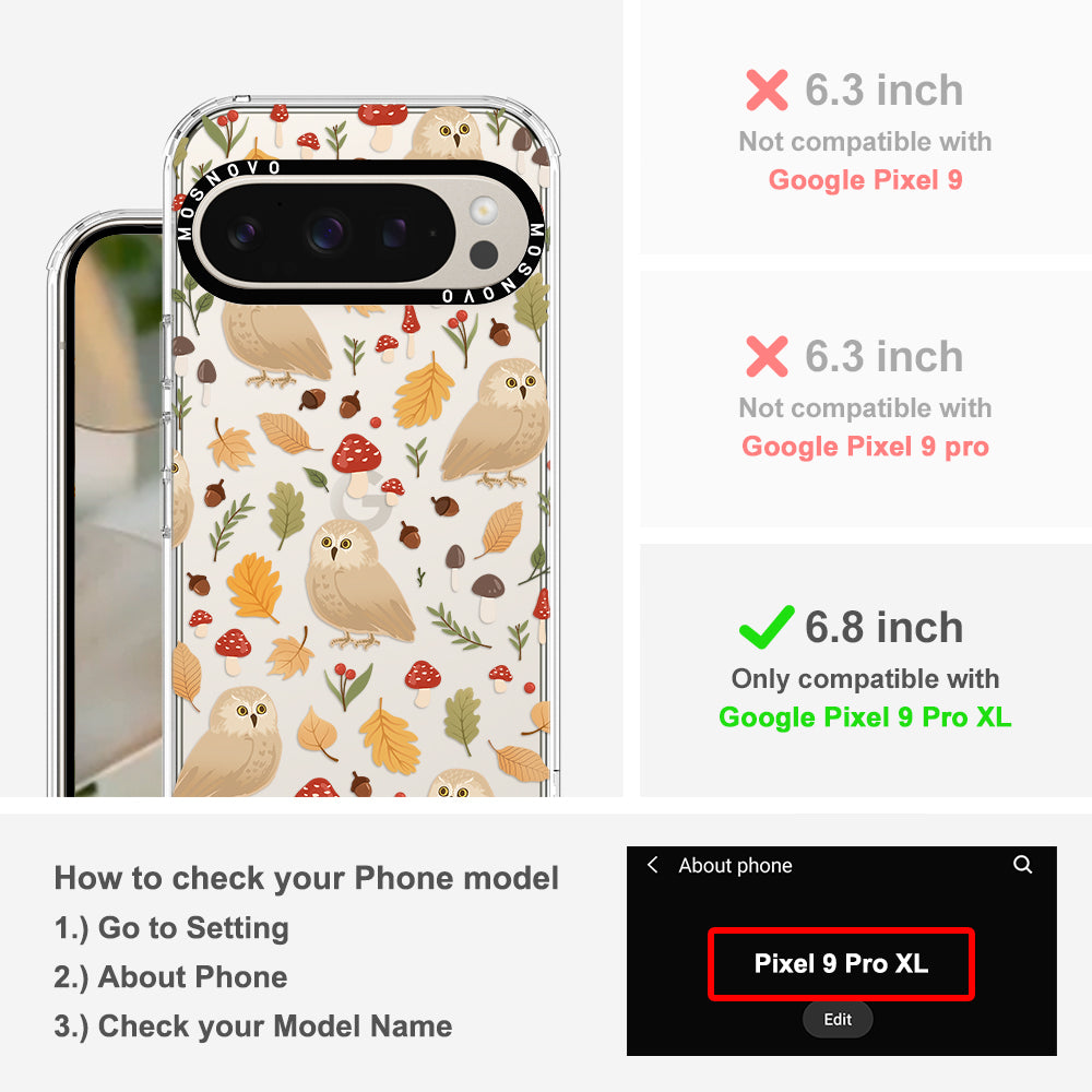 Autumn Owl Phone Case - Google Pixel 9 Pro XL Case