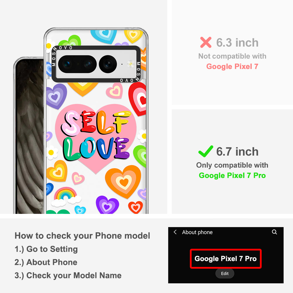 Self Love Phone Case - Google Pixel 7 Pro Case