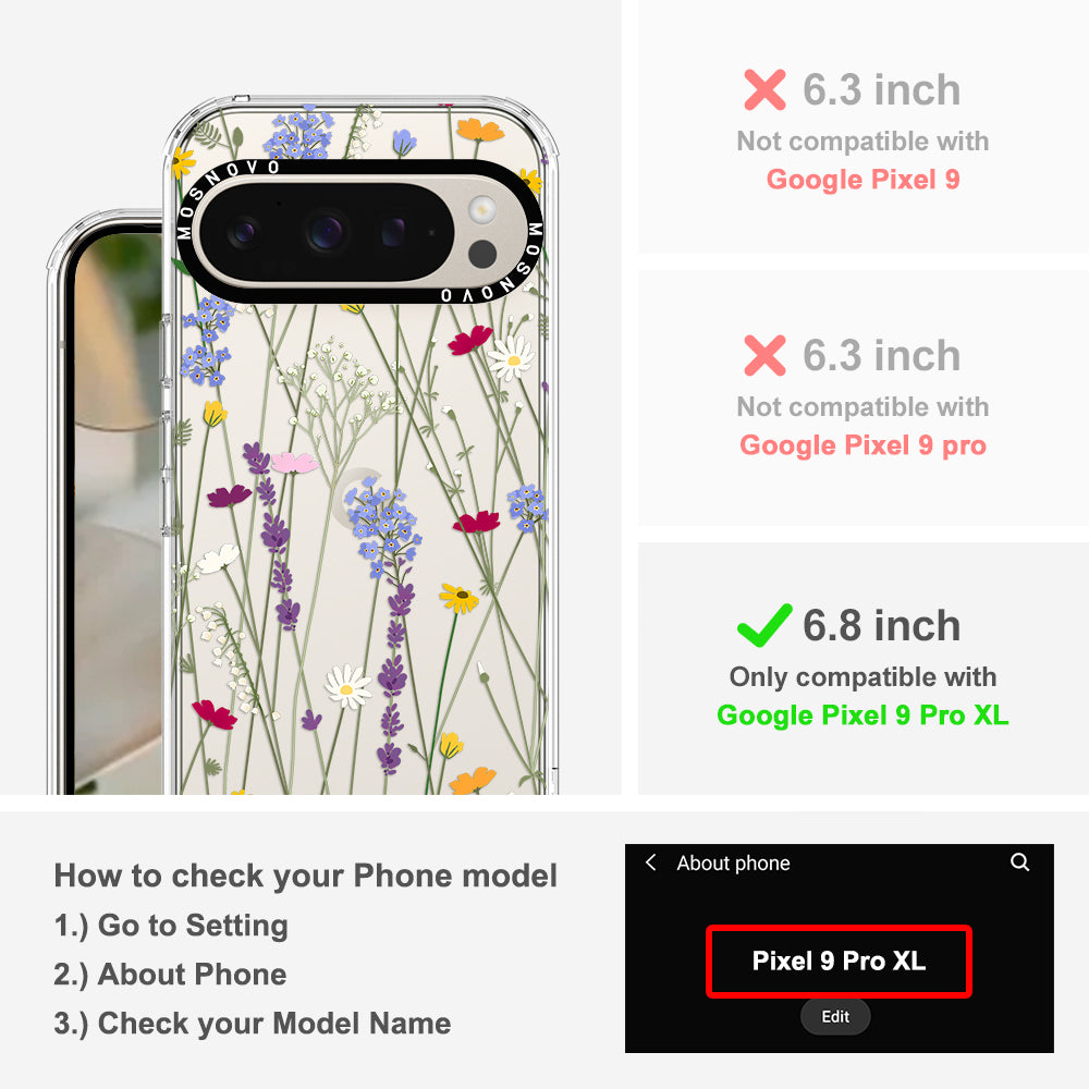 Floral Garden Phone Case - Google Pixel 9 Pro XL Case