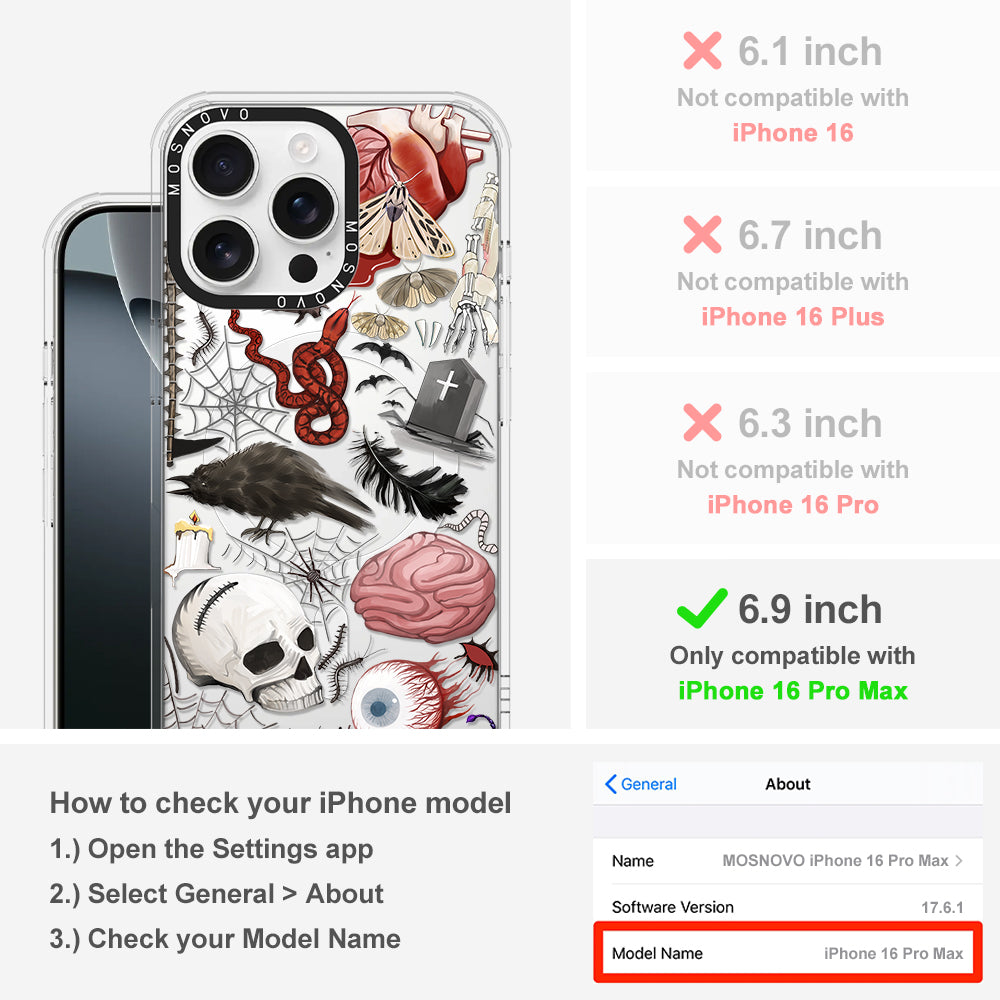 Hell Phone Case - iPhone 16 Pro Max Case - MOSNOVO