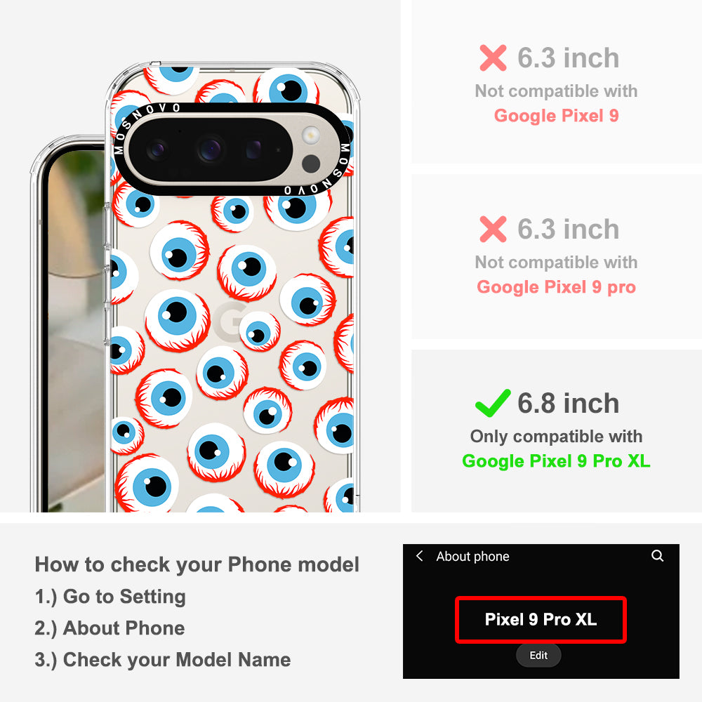 Bloody Eyeball Phone Case - Google Pixel 9 Pro XL Case