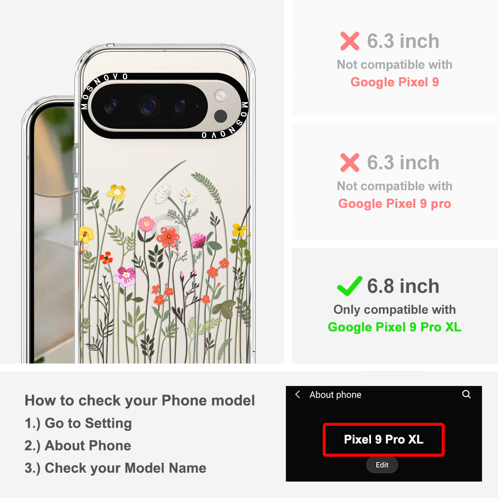 Spring Wildflower Phone Case - Google Pixel 9 Pro XL Case