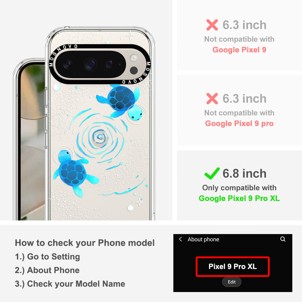 Space Turtle Phone Case - Google Pixel 9 Pro XL Case