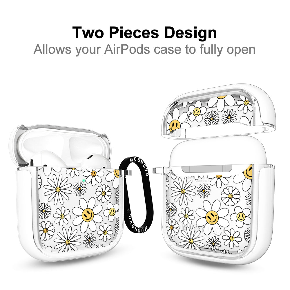 Happy Daisy Blooms AirPods 1/2 Case