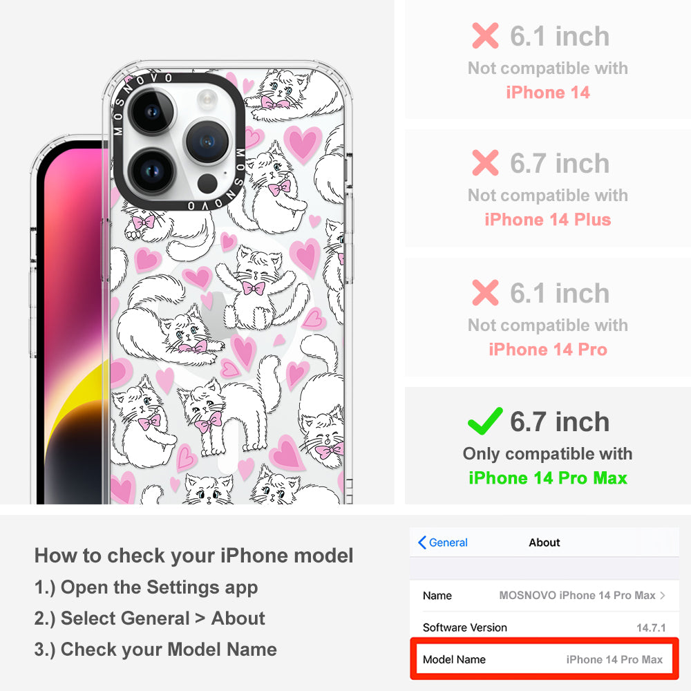 Kitties Phone Case - iPhone 14 Pro Max Case