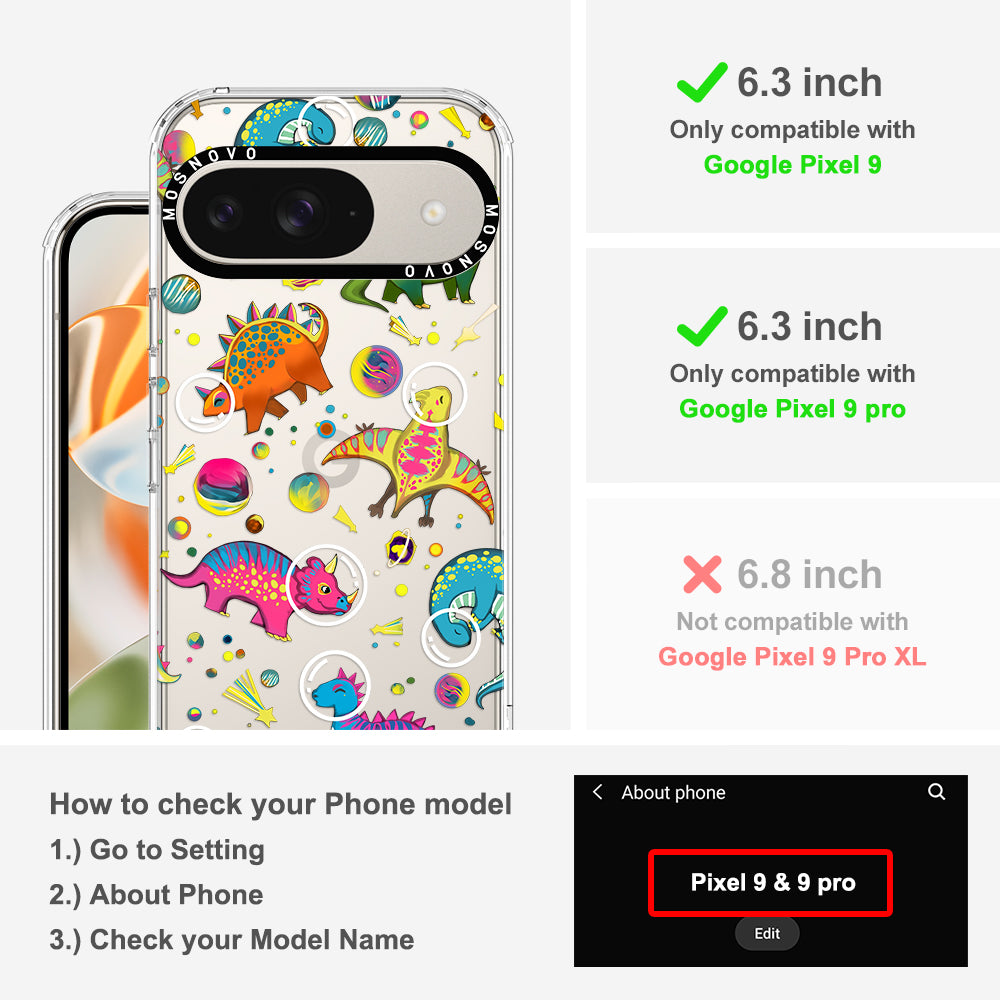 Dinosaur Planet Phone Case - Google Pixel 9 Pro Case
