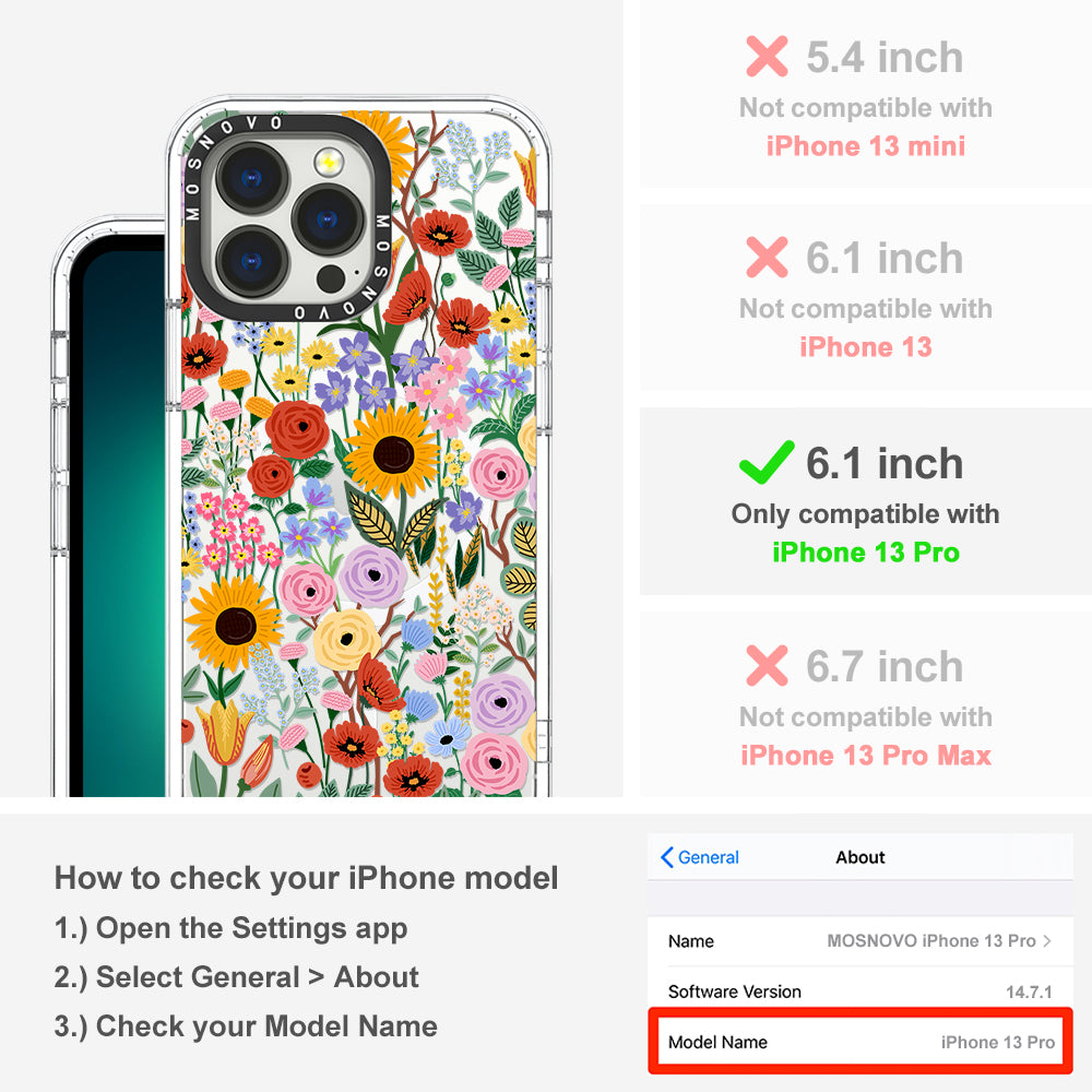 Blossom & Bloom Phone Case - iPhone 13 Pro Case