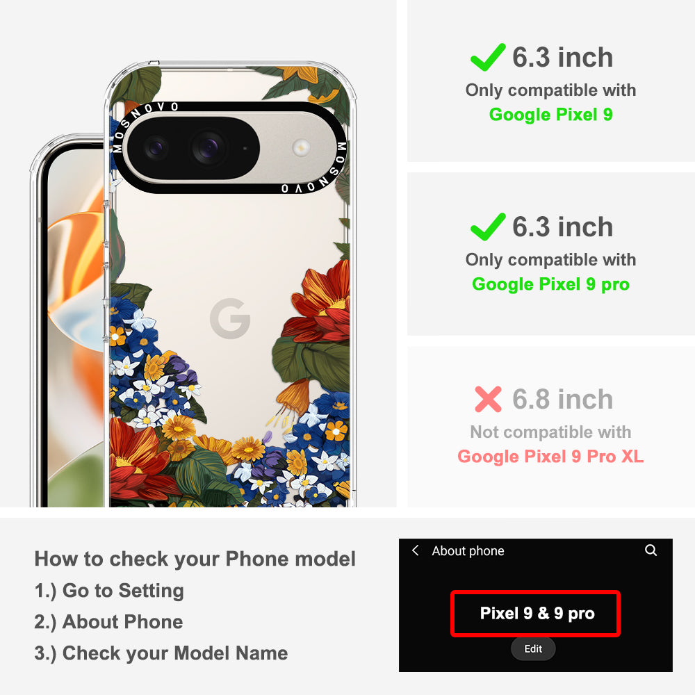 Floral Garden Phone Case - Google Pixel 9 Case