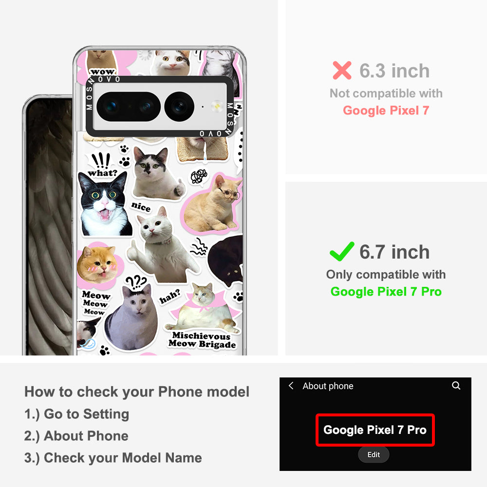 The Cat Brigade Phone Case - Google Pixel 7 Pro Case