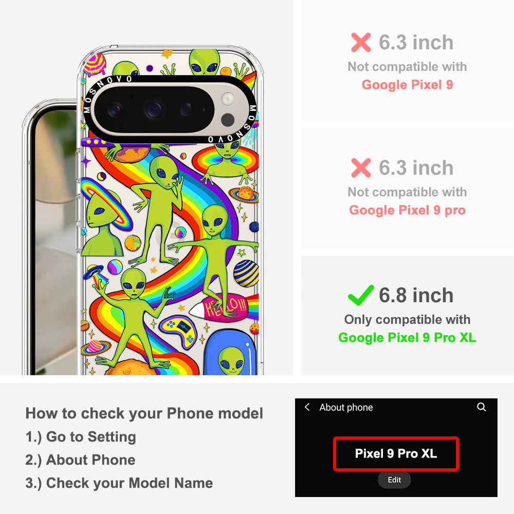 Alien Land Phone Case - Google Pixel 9 Pro XL Case