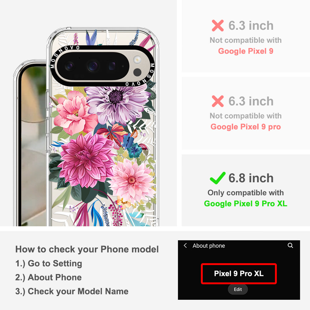 Dahlia Bloom Phone Case - Google Pixel 9 Pro XL Case