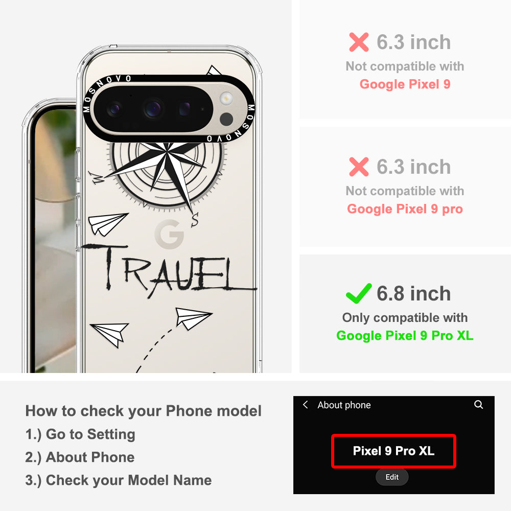 Travel Phone Case - Google Pixel 9 Pro XL Case