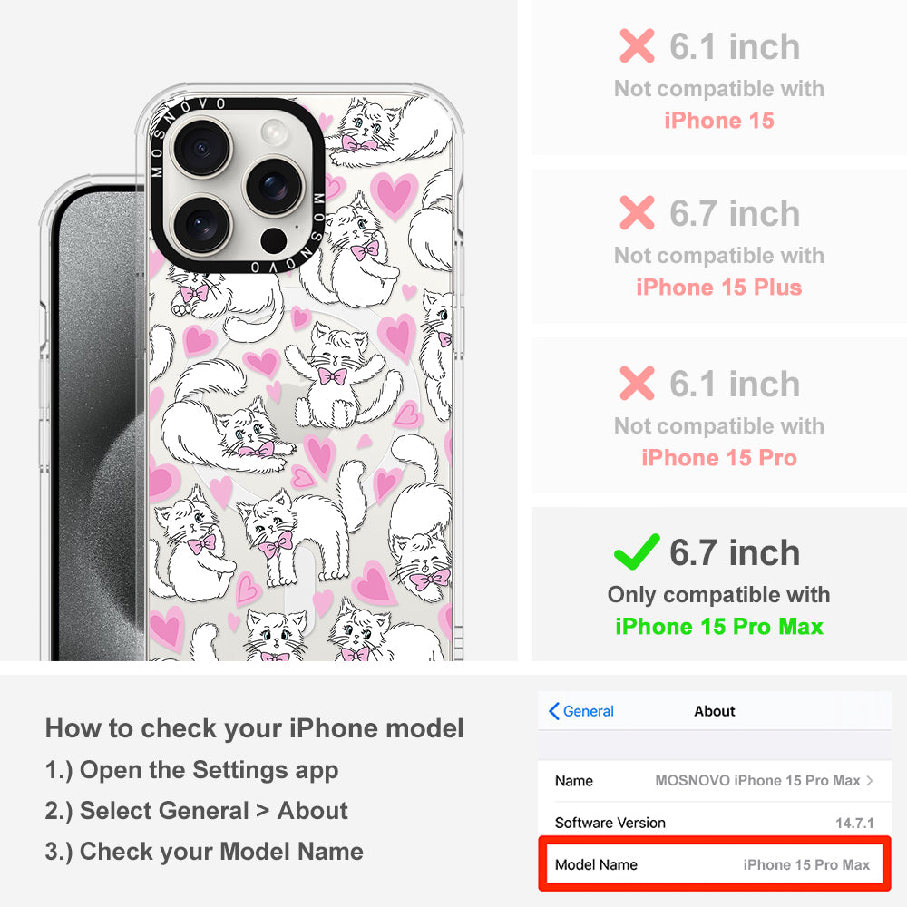 Kitties Phone Case - iPhone 15 Pro Max Case