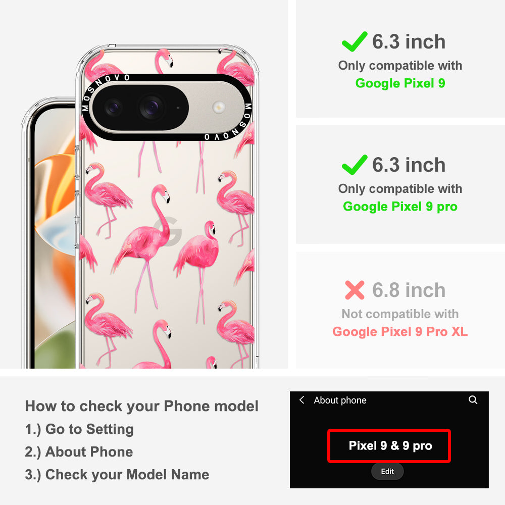 Flamingo Phone Case - Google Pixel 9 Case