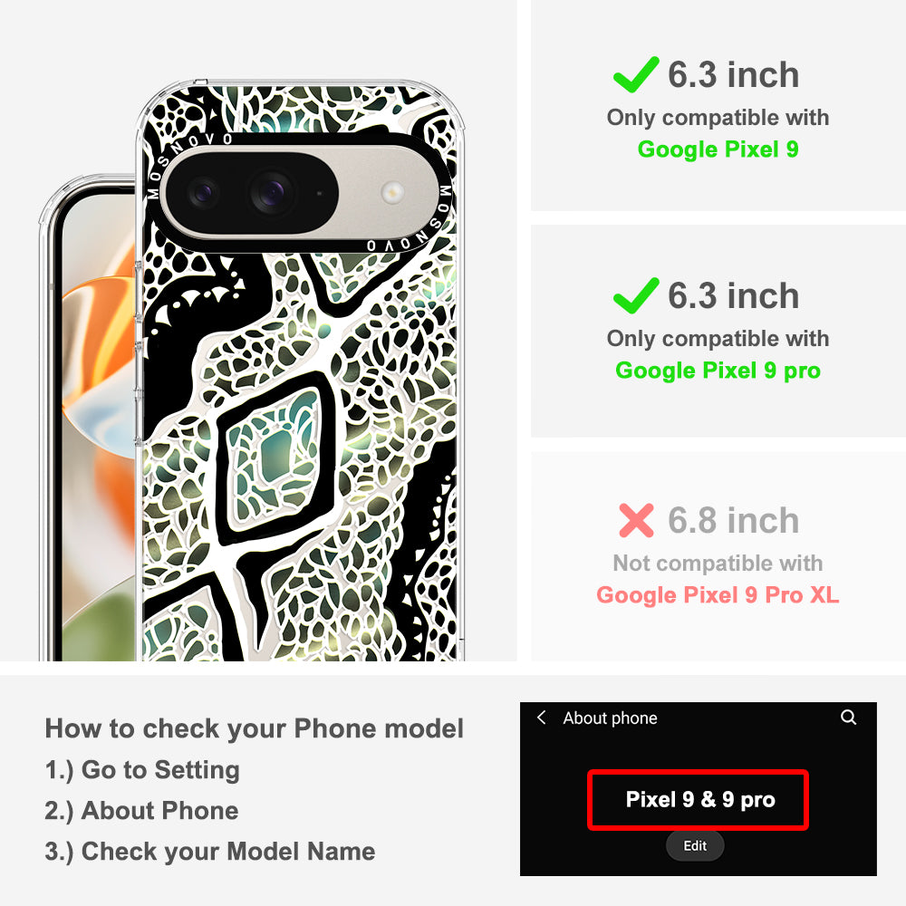 Jade Snake Phone Case - Google Pixel 9 Pro Case