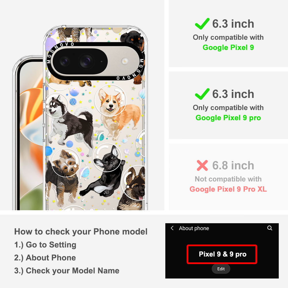 Space Dog Phone Case - Google Pixel 9 Pro Case