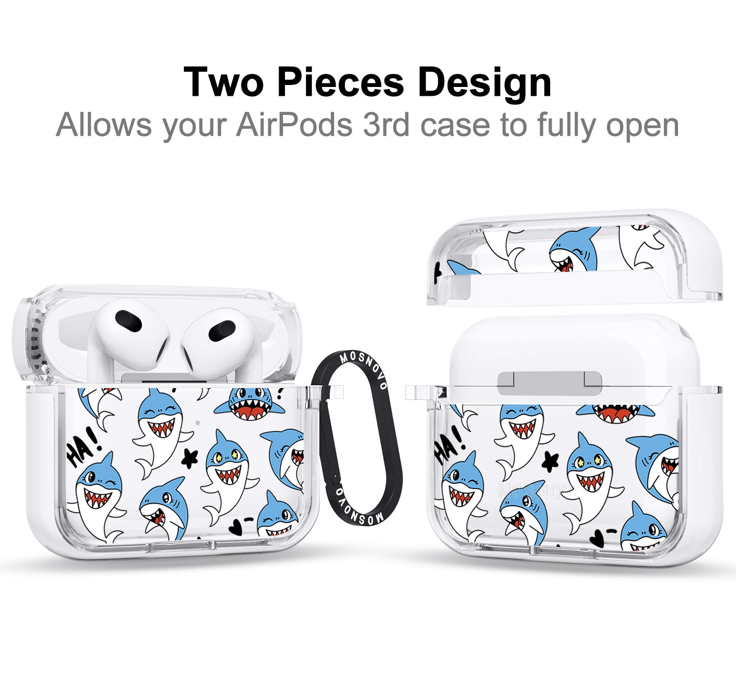 Cute Sharks AirPods 3 Case (3rd Generation)