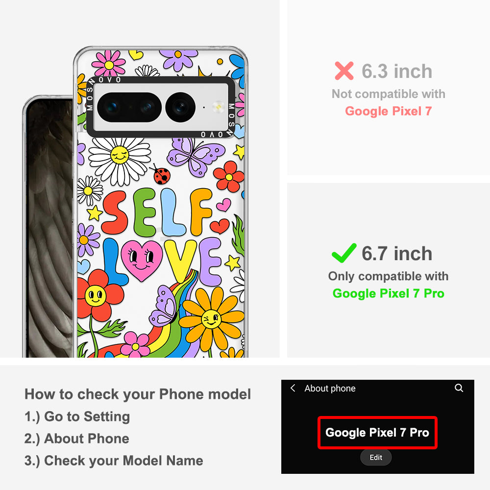 Self-love Phone Case - Google Pixel 7 Pro Case