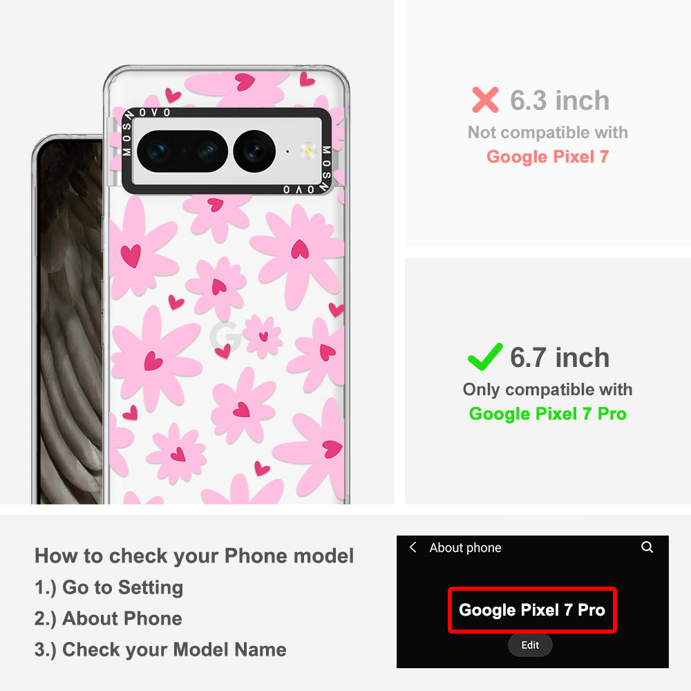 Love in Bloom Phone Case - Google Pixel 7 Pro Case