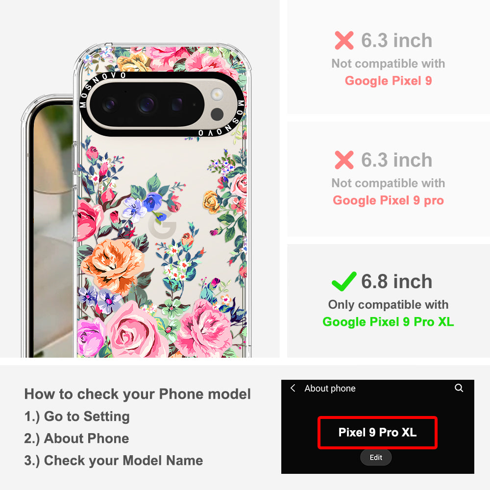 Flower Garden Phone Case - Google Pixel 9 Pro XL Case