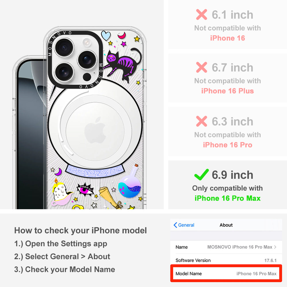 Wizardry Phone Case - iPhone 16 Pro Max Case - MOSNOVO
