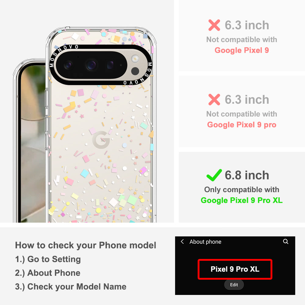 Confetti Phone Case - Google Pixel 9 Pro XL Case