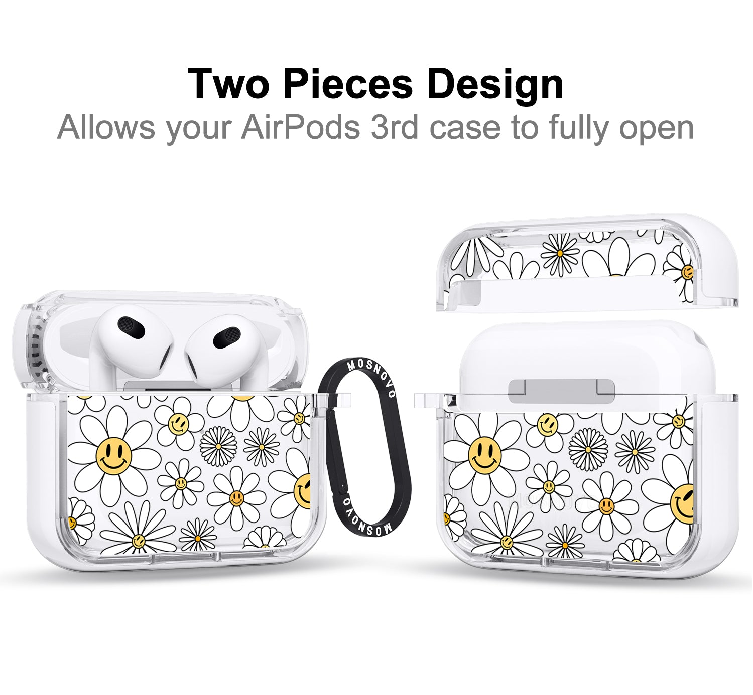 Happy Daisy Blooms AirPods 3 Case (3rd Generation)