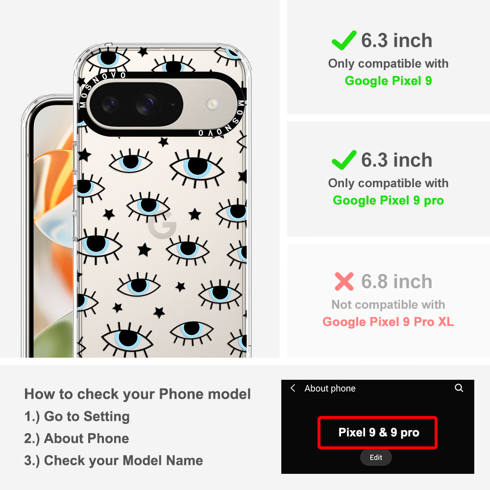 Hippie Eye Phone Case - Google Pixel 9 Pro Case