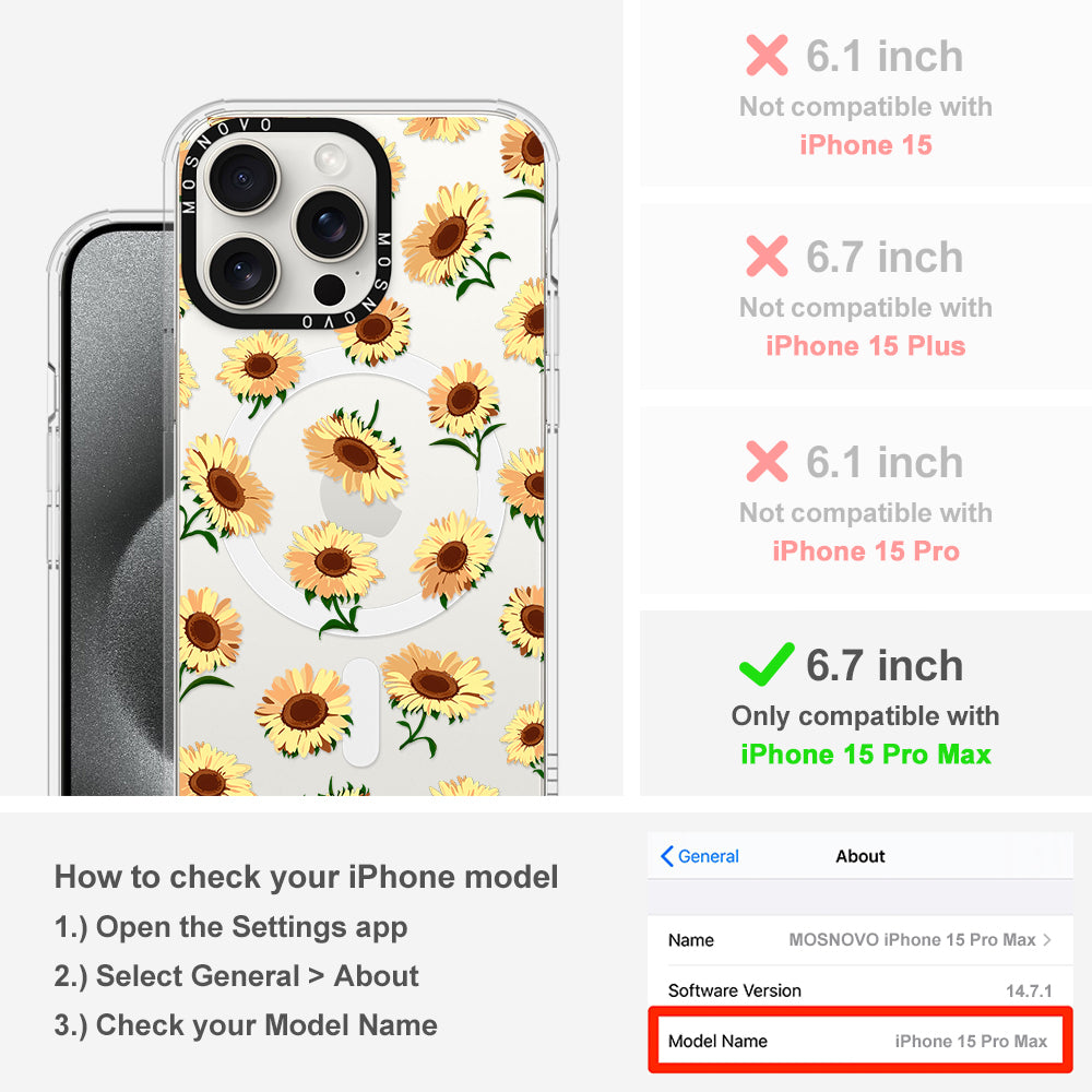Sunflowers Phone Case - iPhone 15 Pro Max Case