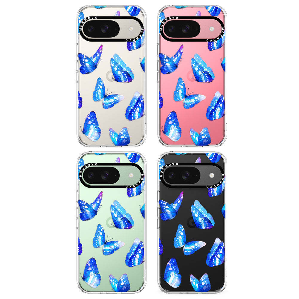 Blue Butterflies Phone Case - Google Pixel 9 Case