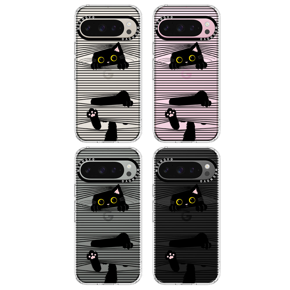 Hidden Black Cat Phone Case - Google Pixel 9 Pro Case