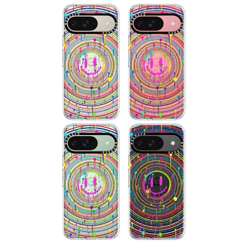 Dripping Smile Art Phone Case - Google Pixel 9 Case