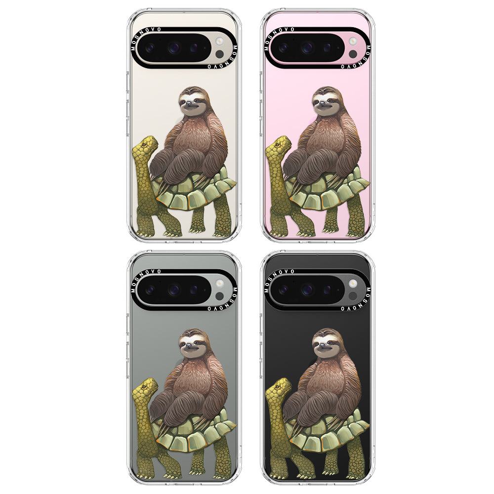 Sloth Turtle Phone Case - Google Pixel 9 Pro Case