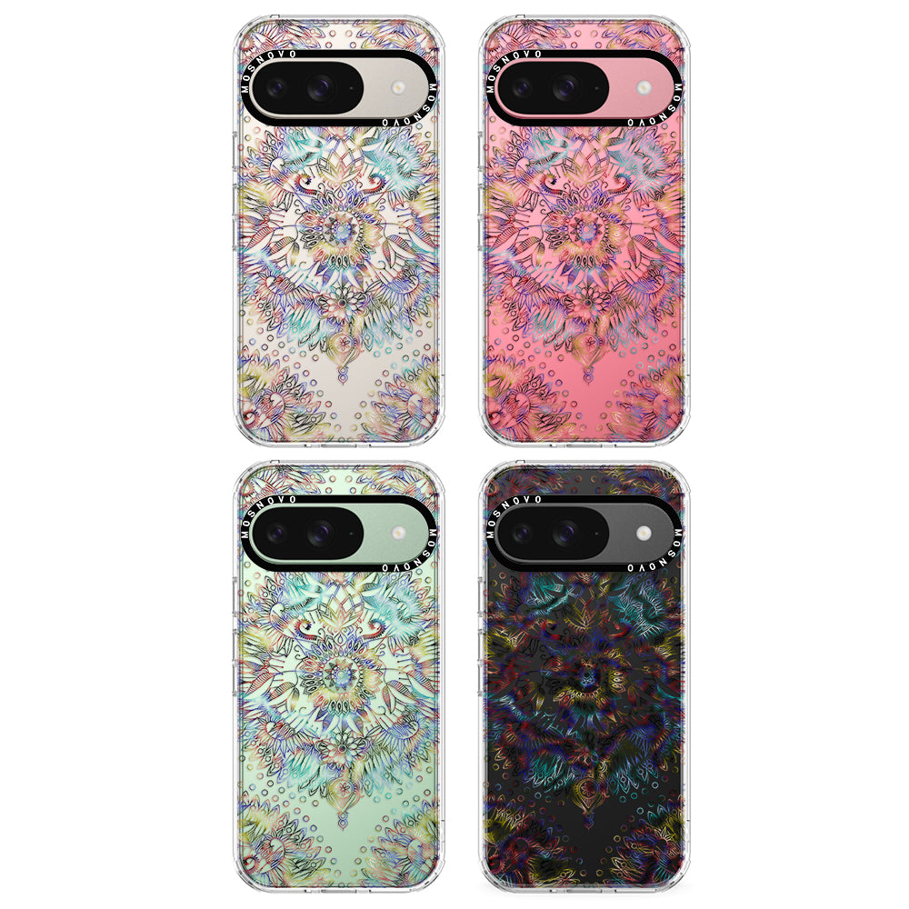 Rainbow Mandala Phone Case - Google Pixel 9 Case