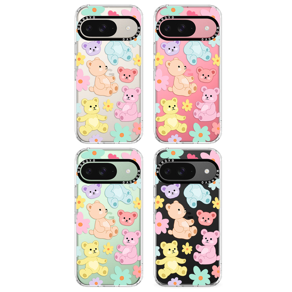 Cute Teddy Bear Phone Case - Google Pixel 9 Case