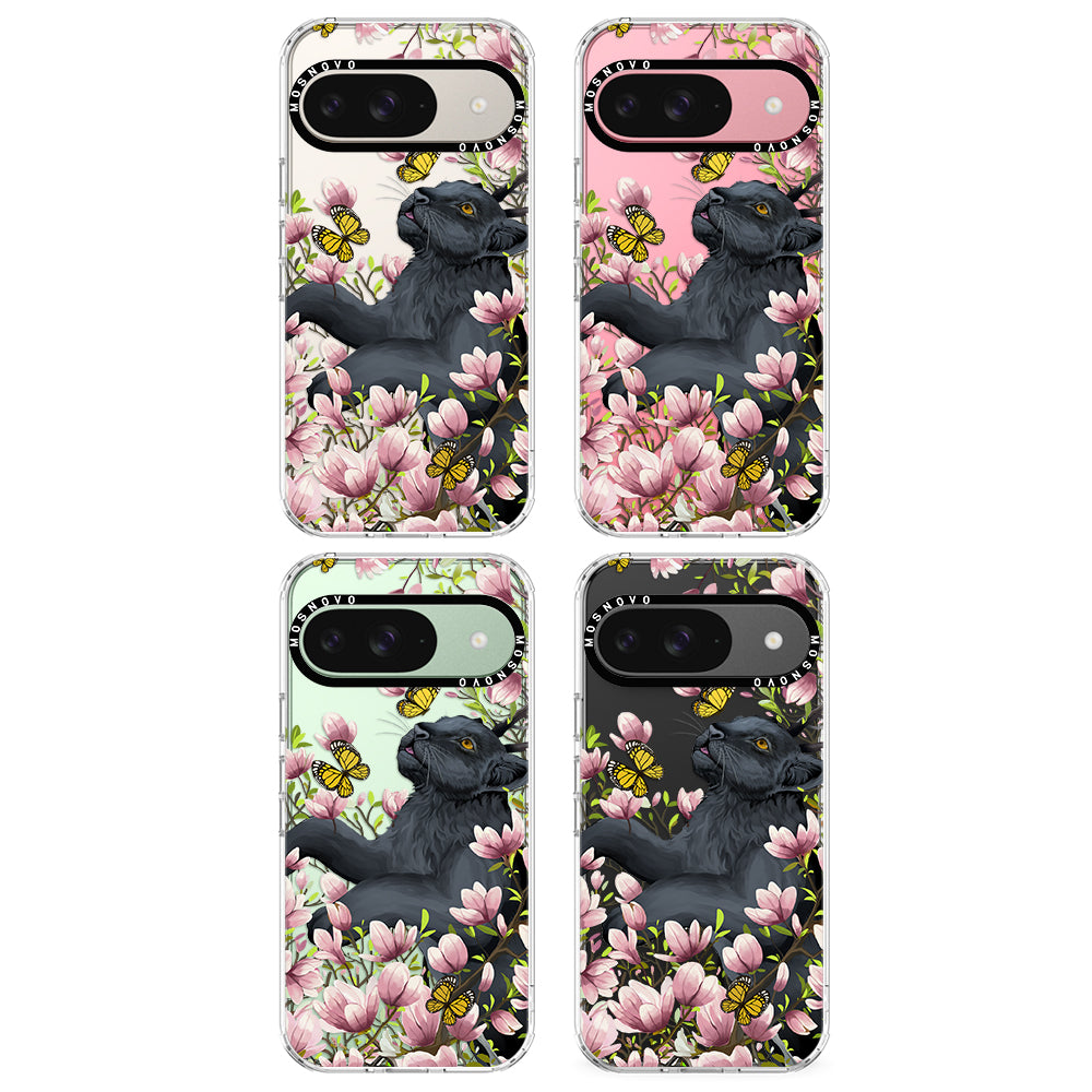 Black Panther Garden Phone Case - Google Pixel 9 Case