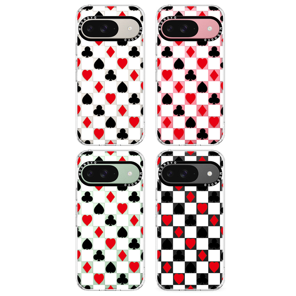 Checker Poker Phone Case - Google Pixel 9 Case