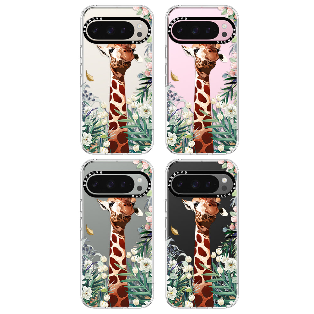 Giraffe Garden Phone Case - Google Pixel 9 Pro Case